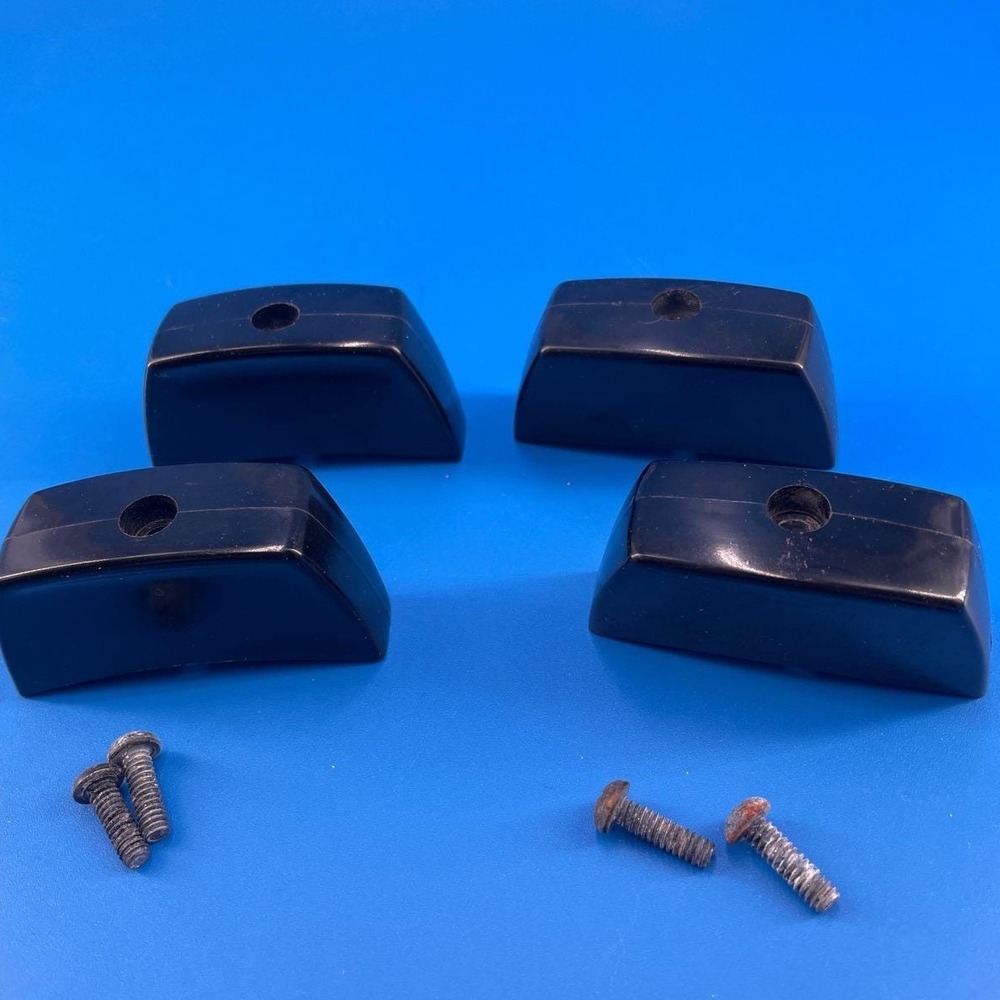Elegance Regal VTG Pot Handles Black 2.75in 1970s Aluminum Steam Pot Replacement